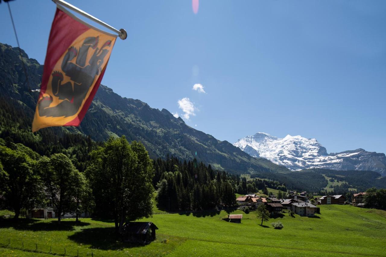 Hotel Berghaus Wengen Bagian luar foto