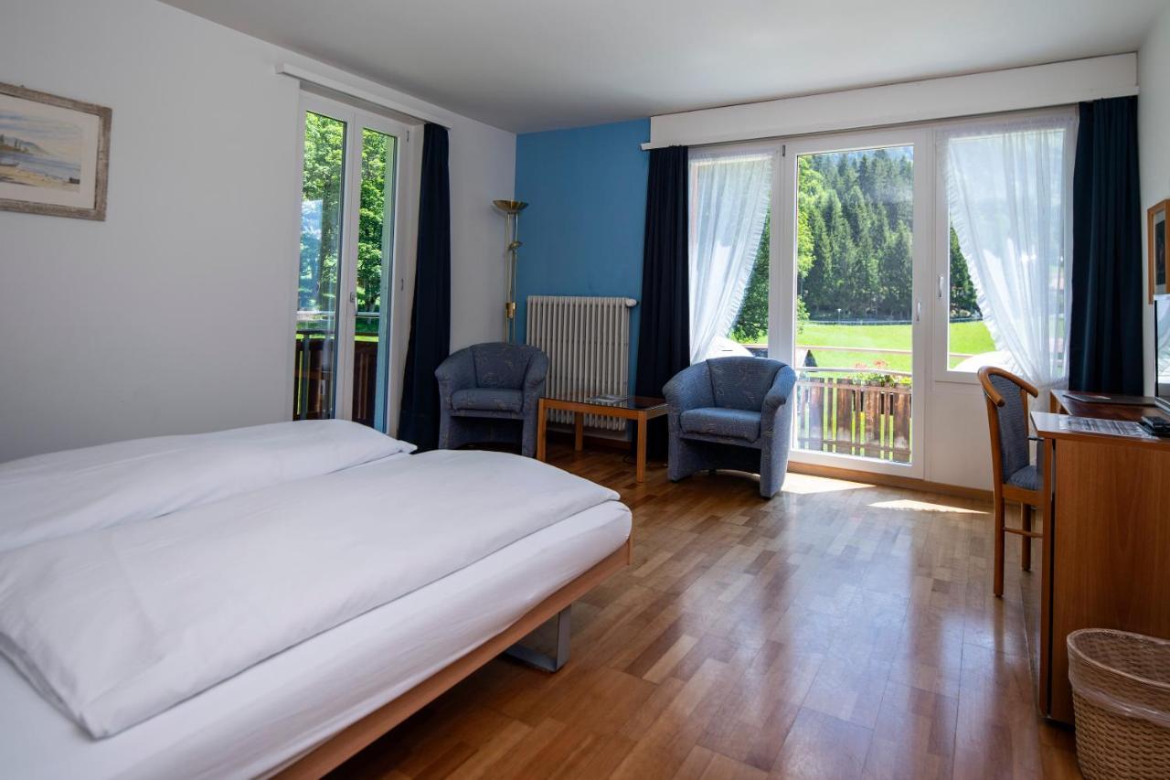 Hotel Berghaus Wengen Bagian luar foto