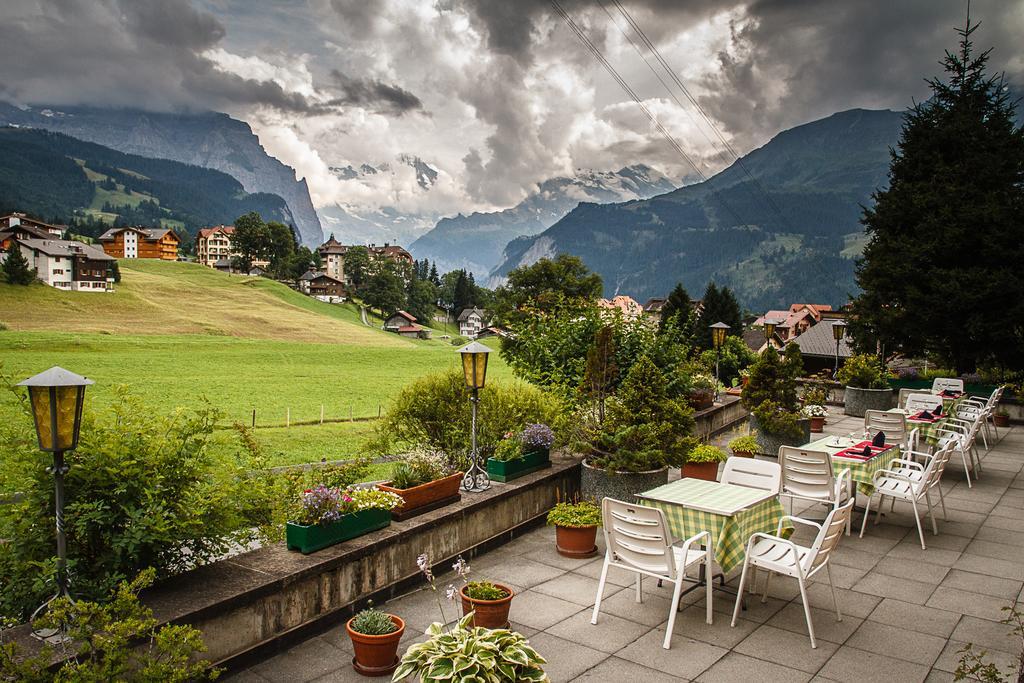Hotel Berghaus Wengen Bagian luar foto