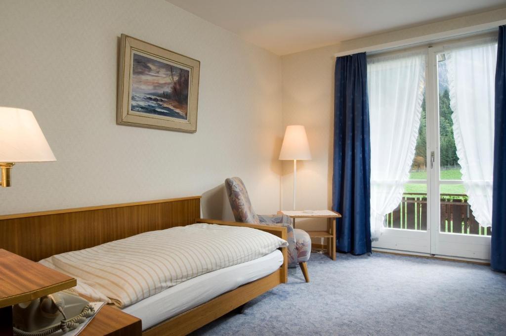 Hotel Berghaus Wengen Ruang foto